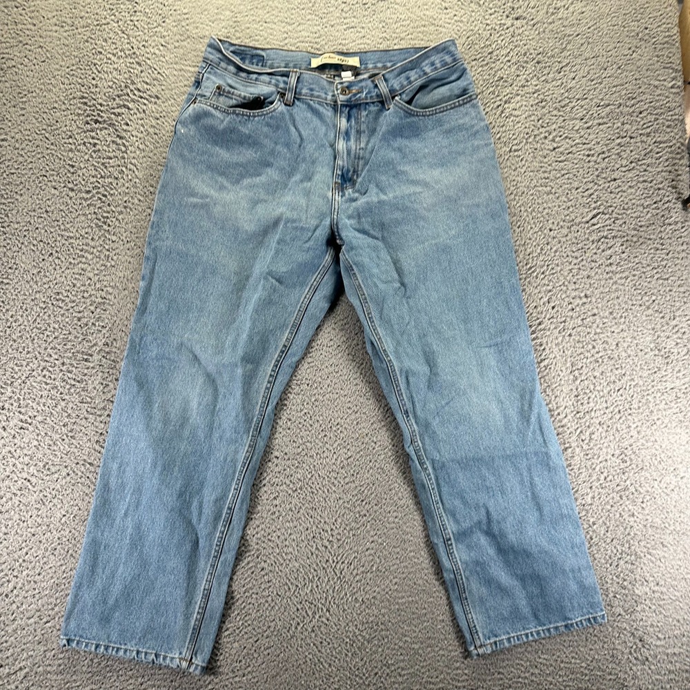 Urban Pipeline Jeans Mens 36x30 Blue Cotton Denim Straight Leg Travel Workwear